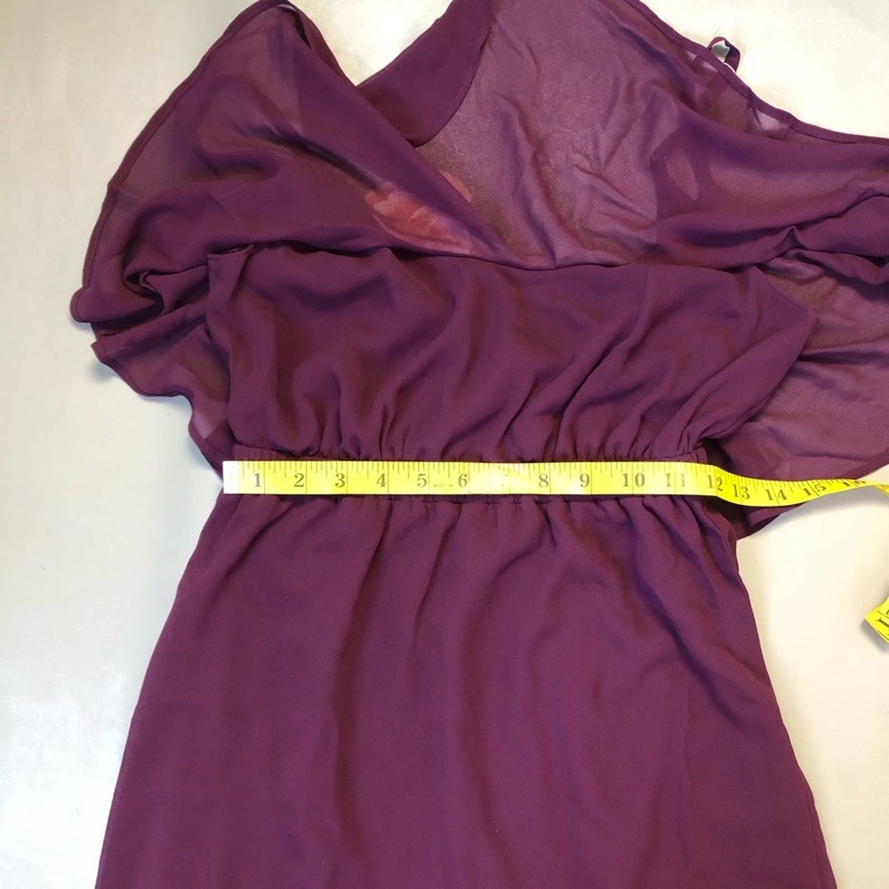 Merlot Show me your mumu bridesmaids dress S - Picture 7 of 11